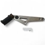 Yamaha XS 1100 1100 1978 Left Rear Footrest Bracket and Footrest OEM 2H7