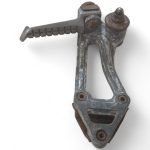 Kawasaki Ninja ZX 1000 1000 1989 Rear Left Footrest Bracket and Footpeg OEM 35011-142 - Image 2