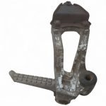 Kawasaki Ninja ZX 1000 1000 1989 Rear Left Footrest Bracket and Footpeg OEM 35011-142 - Image 5