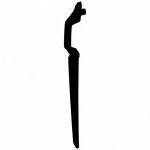 Kawasaki GPZ 550 550 1984-1986 Left Pillion Grab Rail Passenger Handle Bar OEM - Image 5