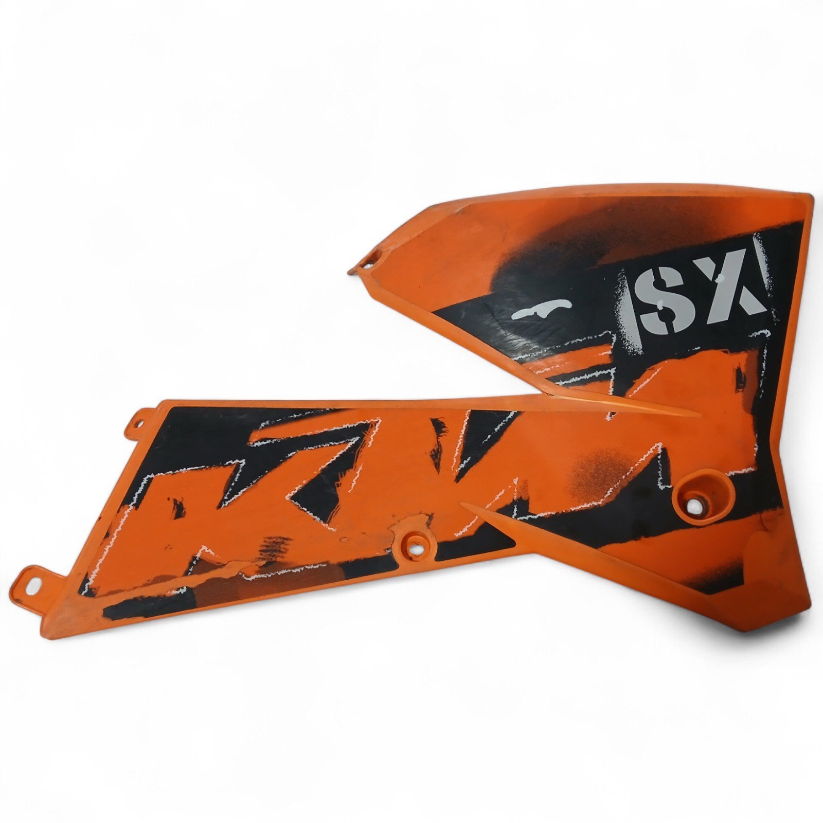 17027_2028129-Photoroom.jpg KTM 250 SX 250 2004-2006 Right Radiator Cover Fairing Cowl Cover OEM 548.08.050.100 - Image 1