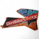 KTM 250 SX 250 2004-2006 Right Radiator Cover Fairing Cowl Cover OEM 548.08.050.100 - Image 4