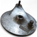 Suzuki GP 100 100 1978-1993 Rear Brake Drum Plate OEM - Image 2