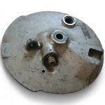 Suzuki GP 100 100 1978-1993 Front Brake Drum Plate OEM