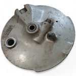 Suzuki GP 100 100 1978-1993 Front Brake Drum Plate OEM - Image 3