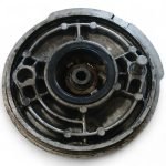 Suzuki GP 100 100 1978-1993 Front Brake Drum Plate OEM - Image 4