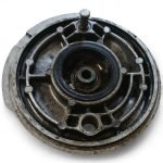 Suzuki GP 100 100 1978-1993 Front Brake Drum Plate OEM - Image 5