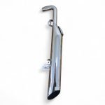 Triumph Bonneville Speed Master Chrome Left Standard Silencer 2202298  # 156 Bonneville Speed   Master Chrome Left Standard Silencer OEM 2202298